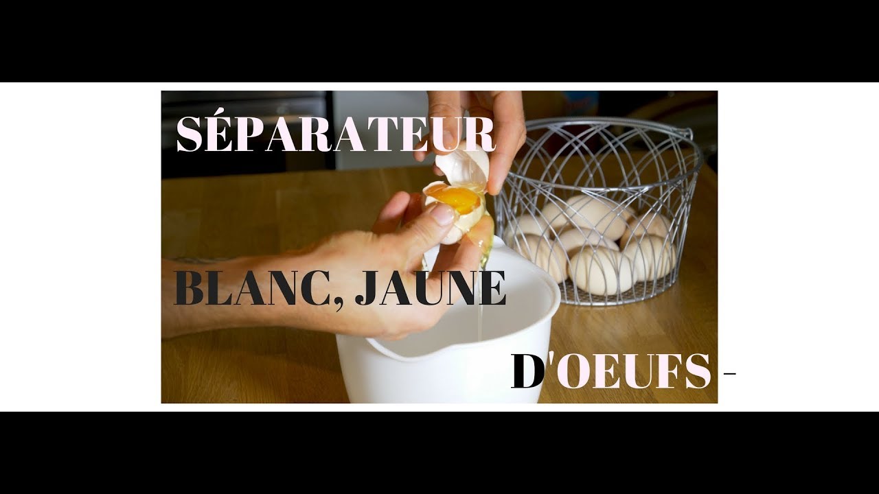 Séparateur Malin Jaune Blanc D’œufs