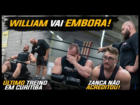 WILLIAM LEAVES CURITIBA! | FABRICIO PACHOLOK