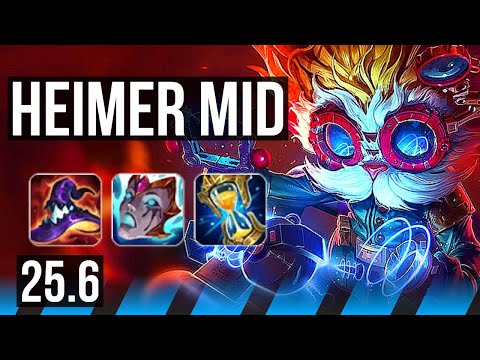 HEIMERDINGER vs GALIO (MID) | KR Master | 25.6