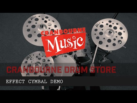 Paiste, Meinl and Zildjian effects cymbal comparison
