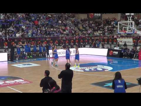 Presentación de jugadoras final Copa de la Reina 2014 - 23/02/2014