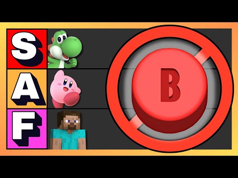 Smash Ultimate Tier List WITHOUT The B Button