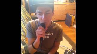 Chris brown party hard me singing