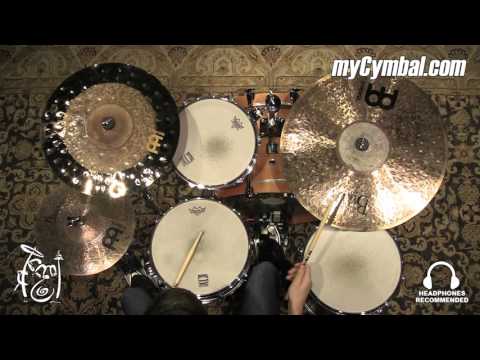 Meinl 22" Byzance Dark Raw Bell Ride Cymbal - 3216g (B22RBR-1100215I)