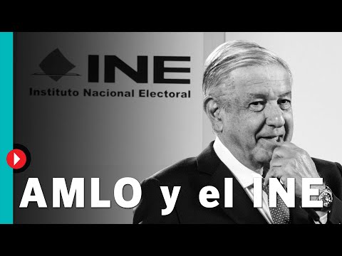 #QuéPasóCon AMLO y el INE?