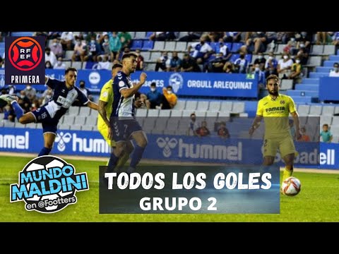 EL VILLARREAL B IMPARABLE, EMPATA EL REAL MADRID CASTILLA, PIERDE EL BARCELONA B, GOLES GRUPO 2 RFEF