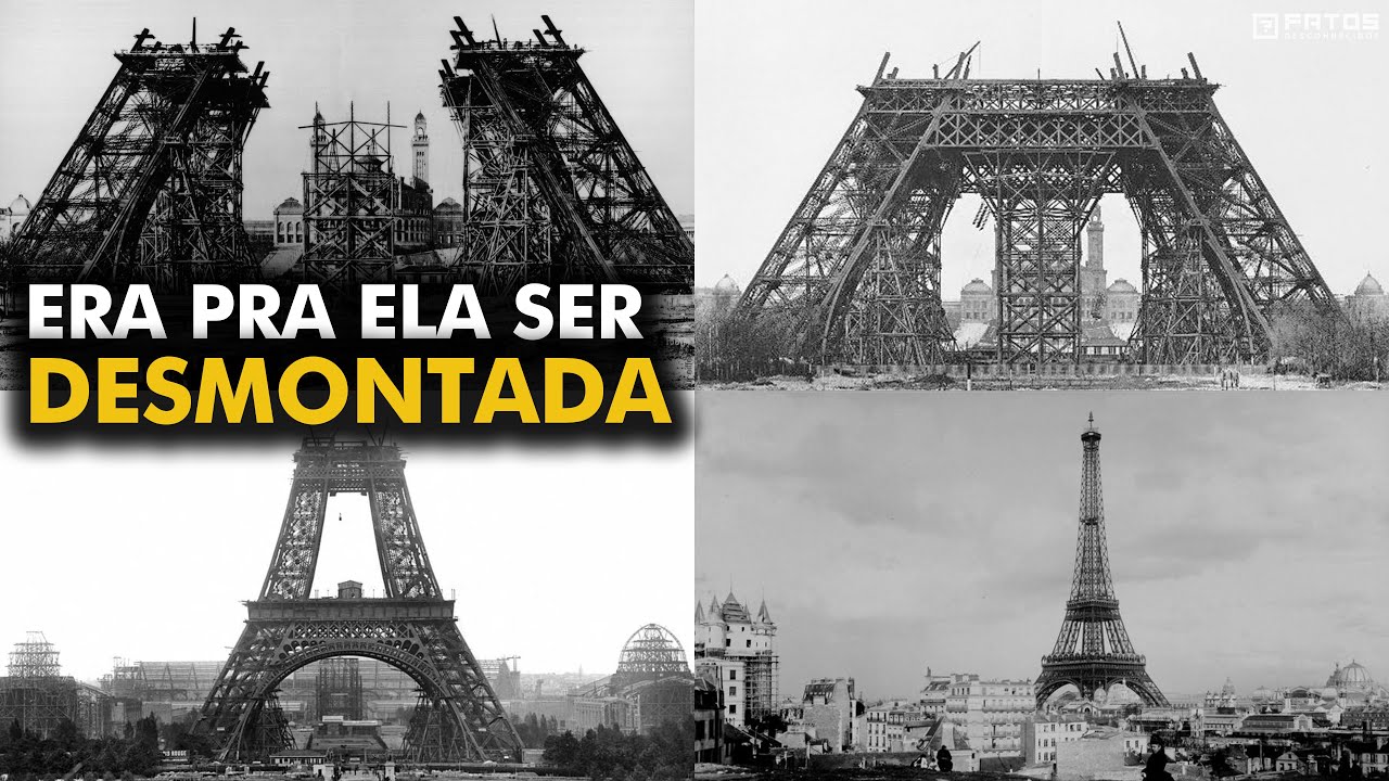 A história da construção da Torre Eiffel