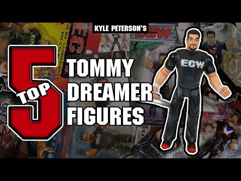 The Kyle Peterson Top 5 Tommy Dreamer Figures of All Time!
