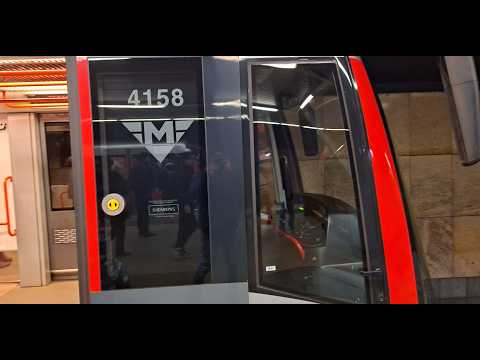 Metro na Lince C v useku IP -  Budějovická