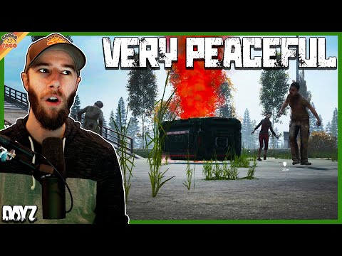 This is a Very Peaceful Town, Yep ft. Reid & Halifax - chocoTaco DayZ Deer Isle Gameplay