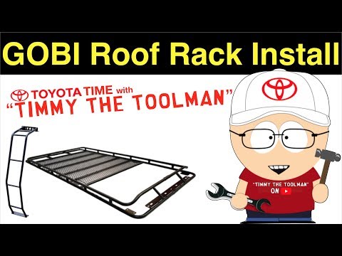 Gobi Stealth Roof Rack Install (5th Gen Toyota 4runner)