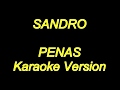 Sandro - Penas (Karaoke Lyrics) NUEVO!!