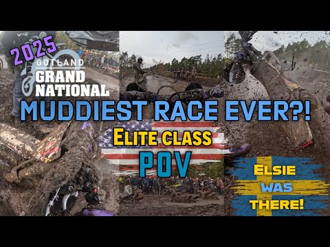 2025 Gotland Grand National POV | Elite Class | Gotland, Sweden | Extreme Mud!