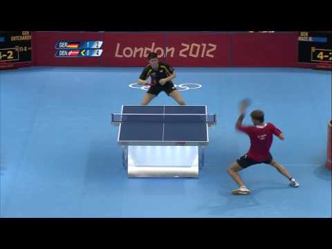 Ovtcharov v Maze London 2012 Olympics