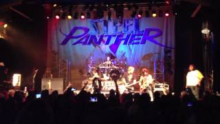 Steel Panther w/ GLEN SOBEL (Alice Cooper) Hot For Teacher--Drum Solo 9-9-13 HOB