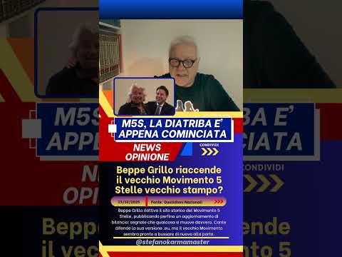 Movimento 5 stelle: la diatriba tra Grillo e Conte è appena cominciata #m5s #grillo #conte #opinione