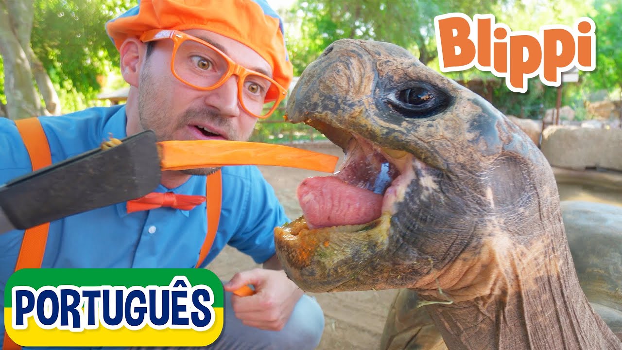 Blippi Visita o Zoológico