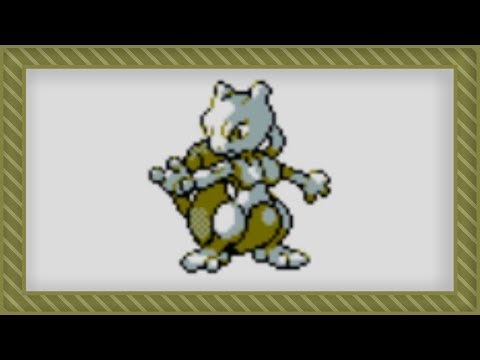 Shiny Gen 1 Mewtwo in Pokemon Yellow after 14,968 soft resets