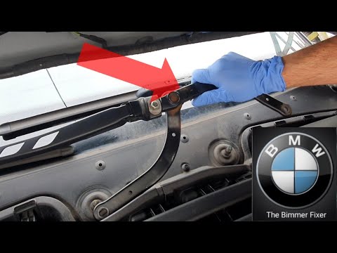 BMW e60/e61 Wiper Arm Linkage Replacement. No more knocking!