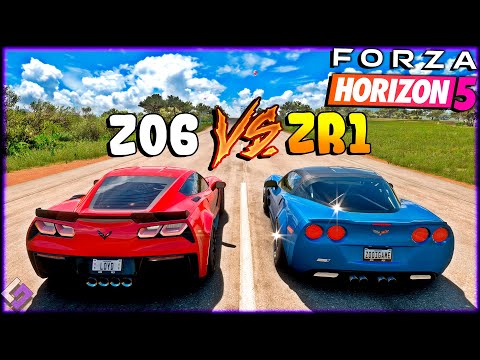 FORZA HORIZON 5 - CORVETTE ZR1 vs CORVETTE Z06