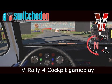 V-Rally 4 (Nintendo Switch) - Full rally of Japan from cockpit + replay