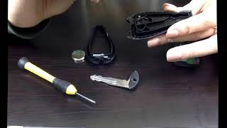 How To Replace A 2008 - 2012 Dodge Ram Key Fob Battery FCCID: IYZ-C01C