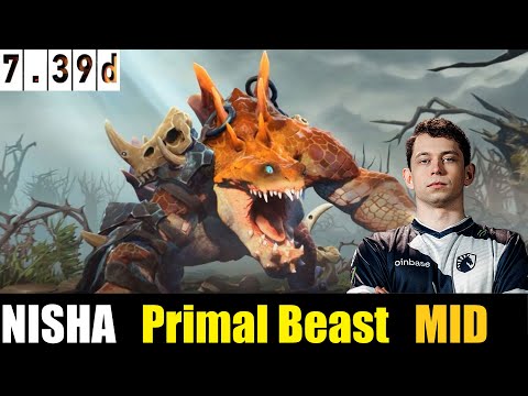 🤯 NISHA[Primal Beast] MID 7.39D - DOTA 2 HIGHEST MMR MATCH#dota2   #dota2gameplay   #nisha