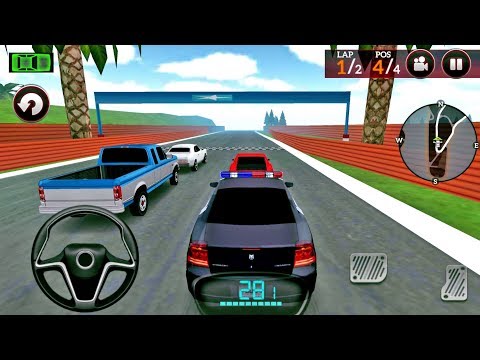 Drive for Speed Simulator #25  - POLICE Car Game Android gameplay