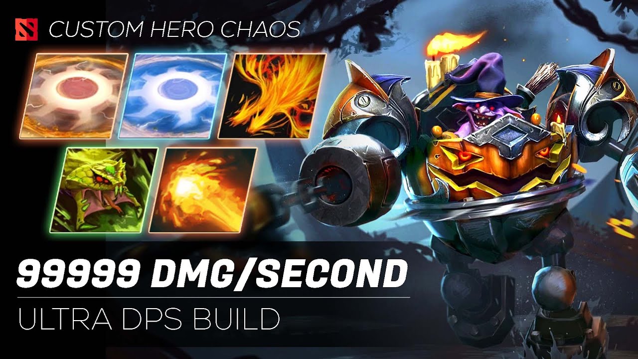99999 DPS BUILD - Custom Hero Chaos - Dota 2