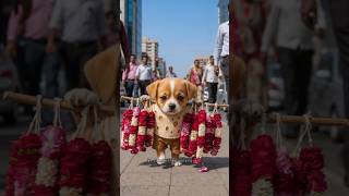 Poor puppy didn't have money to make a flower shop, rich puppies made fun of him🥺💔 #thepuppysquest