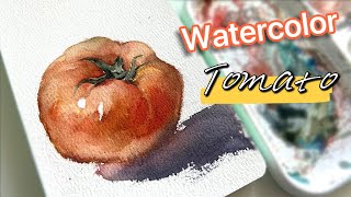 Painting a Juicy Tomato: Real-Time Watercolor Tutorial