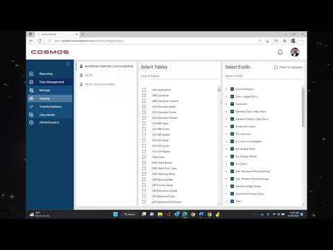 Cosmos Data Management Overview