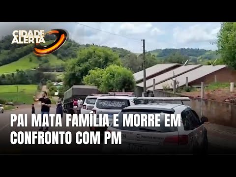 Homem mata filha e esposa a facadas em União do Oeste e é morto