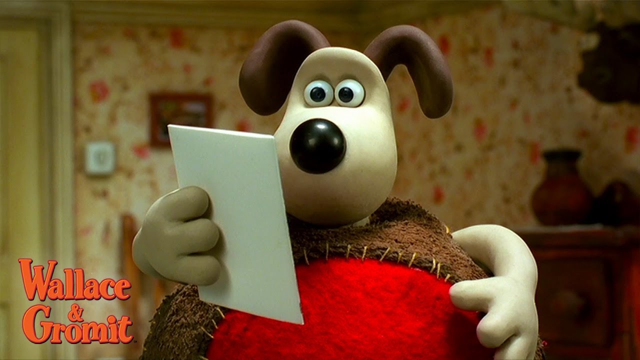 A Christmas Cardomatic - Cracking Contraptions - Wallace and Gromit