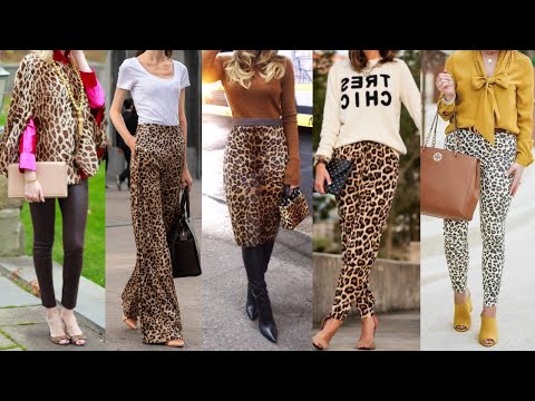 ELEGANT OUTFITS WITH ANIMAL PRINT
