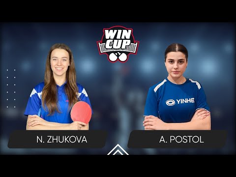 08:45 Nadiia Zhukova  - Anastasiia Postol West 2 WIN CUP 28.01.2024 | TABLE TENNIS WINCUP