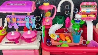 13 Minutes Satisfying with Unboxing Kitchen & Sink Pool Toys Set Review | ASMR