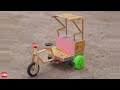 How To Make Matchbox Cycle Rickshaw At Home Matchbox Electric Rickshaw