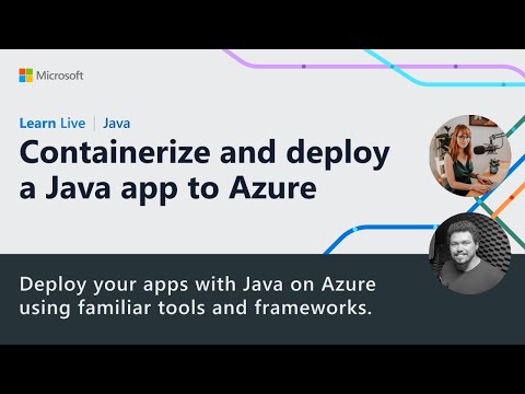 Learn Live - Containerize and deploy a Java app to Azure