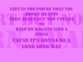 pink:- long way to happy lyrics