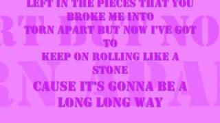 pink:- long way to happy lyrics