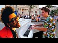 I played BLINDING LIGHTS on a STREET PIANO I played BLINDING LIGHTS on a STREET PIANO