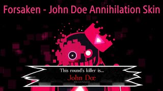 Roblox Forsaken - John Doe Annihilation Skin Gameplay