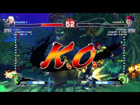 Best Of USF4 Online - 05 (PS3) k-duv- (Rufus) vs junaikawa (C. Viper)