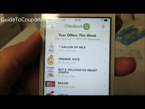 How to Use Checkout 51 Coupon Rebate App - How to Redeem an Offer on Checkout 51 - GuideToCouponing