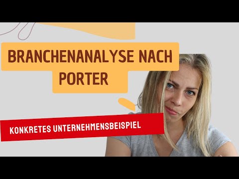 Branchenanalyse nach Porter  - 5 Wettbewerbskräfte - anhand konkretem Unternehmensbeispiel