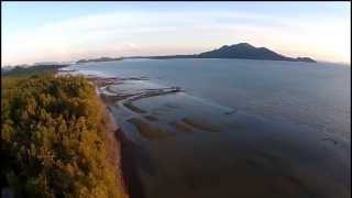 preview picture of video 'View of Phi Phi Island from Thai-West Resort on Koh Siboya Island, Krabi, Thailand'