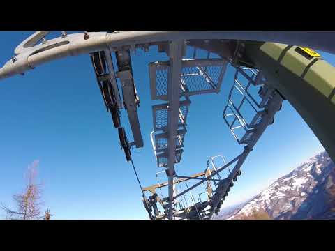 Discesa integrale seggiovia Doppelmayr "Burrino-Malanotte" Frabosa (CN)