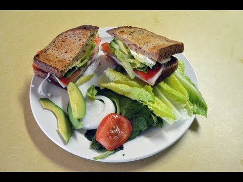 The Ultimate Abs Diet Lunch 1 - Ultimate Turkey Breast Sandwich