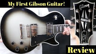 Video thumbnail for My First Gibson Guitar and Personal Collection | 2013 Gibson Les Paul Custom Silverburst Review Demo by The Trogly's Guitar Show